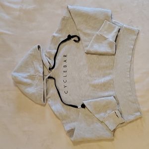 CYCLEBAR Cropped Hoodie with Monkey-Thumbs, size XL